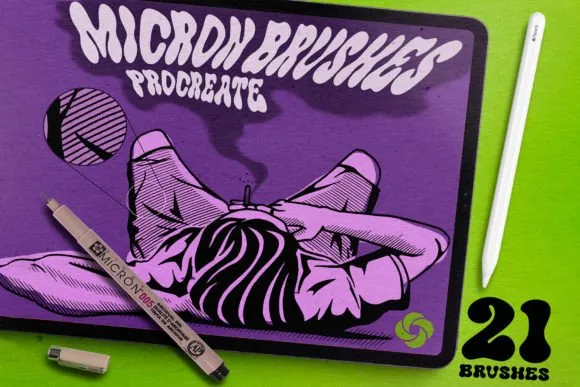 tattoo - free Procreate brush collection